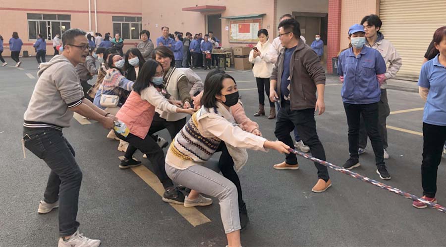 凝心聚力 辭舊迎新！金環(huán)電器開展跨年文娛活動